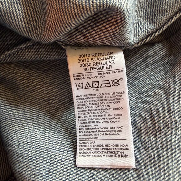 Gap x Sandy Liang Pleated Denim Skirt - Picture 9 of 9